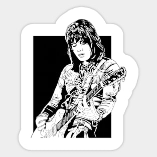 Classic guitarist Sticker